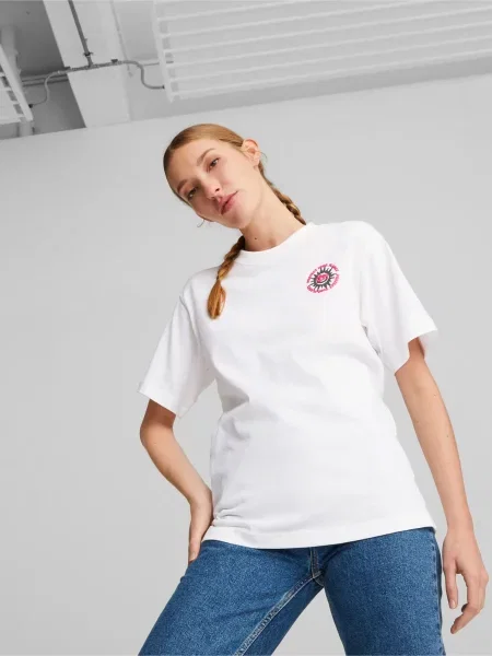 Спортивная футболка Puma без косточек белая