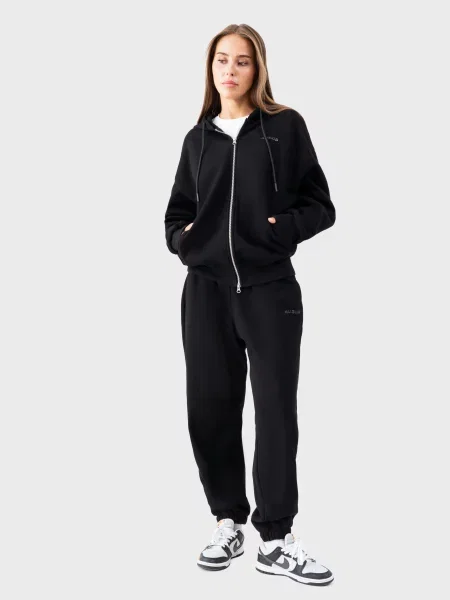 Спортивний костюм AVECS бавовна/поліестер чорний