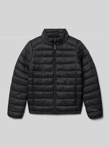Kurtka w pikowanym wyglądzie o kroju regular fit model „Stinger” Cars Jeans czarna