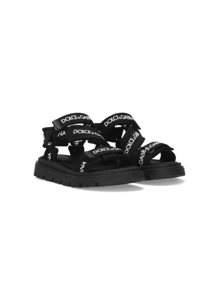 Sandały dziecięce Dolce And Gabbana czarne