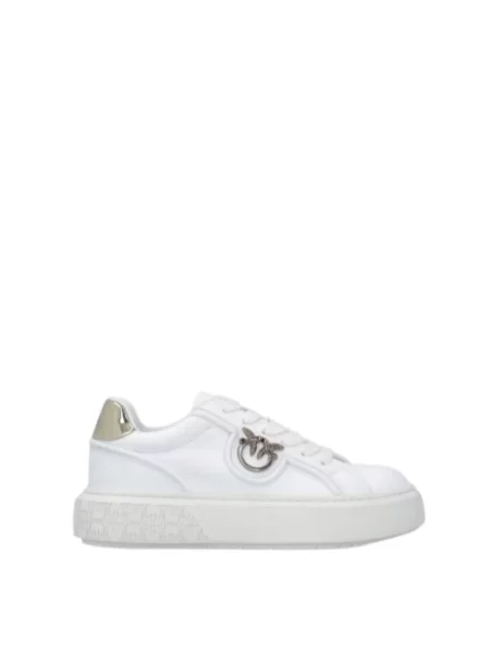 Sneakersy Pinko skórzane białe