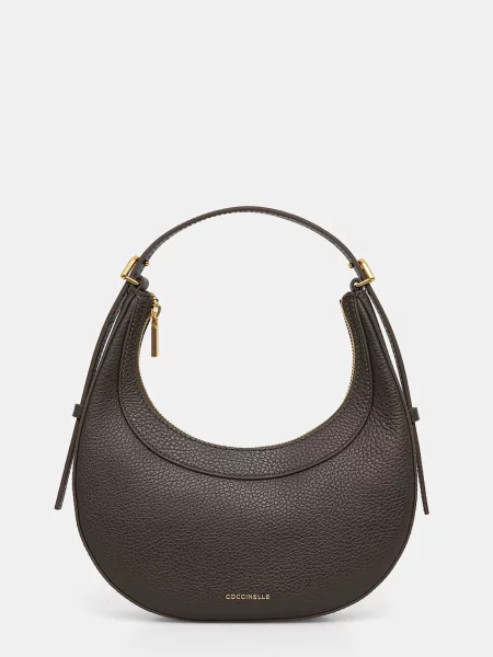 Geanta hobo Coccinelle din piele verde