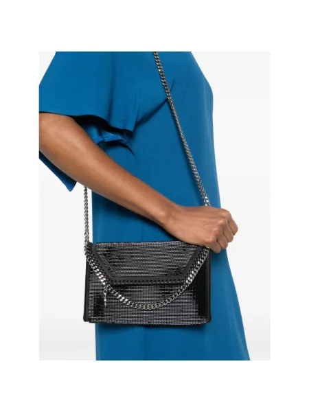Torebka Stella Mccartney z cekinami czarna