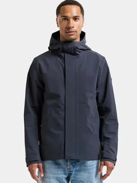 Didriksons rövid kabát LOGAN sötétkék