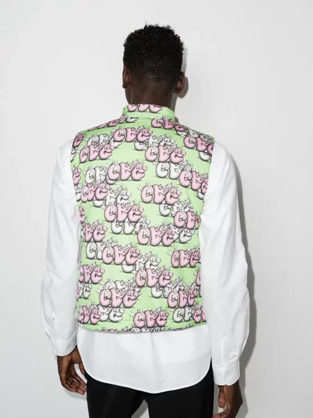 Vesta Comme Des Garçons Shirt zelená