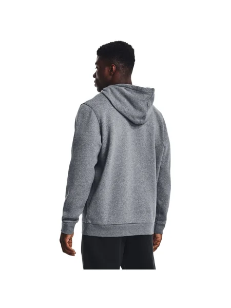 Флийс суичър с качулка Under Armour сиво