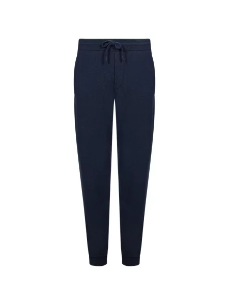 Pantaloni Canali alergare cu cordon albastru