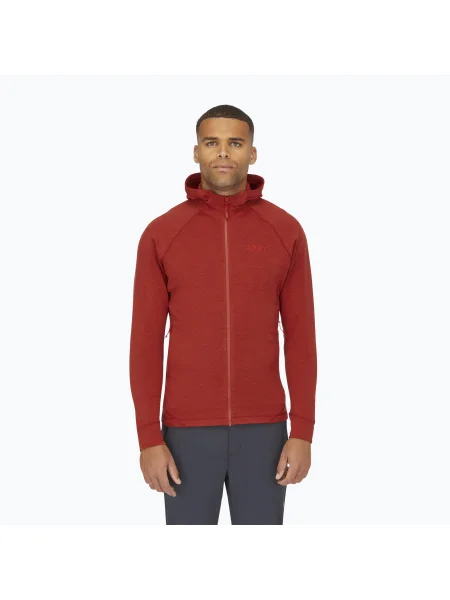 Мъжки Rab Nexus Hoody tuscan red суитшърт червено