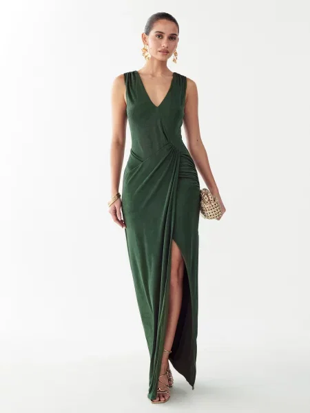 BWLDR Rochie MERAH verde