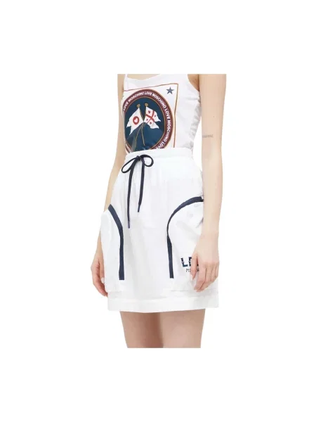 Spódnica mini Love Moschino biała