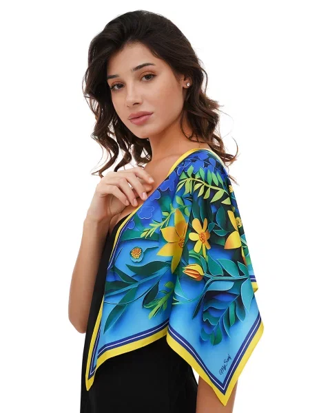 Платок Myscarf желтый