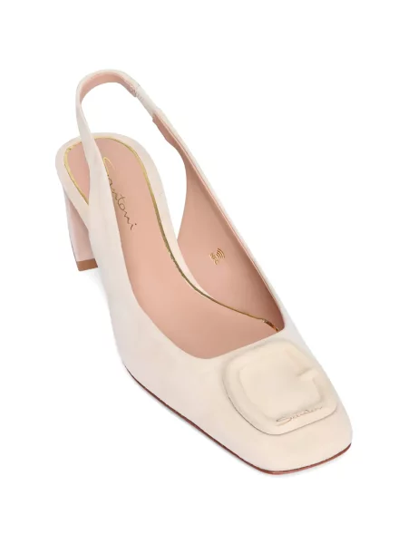 Sandale Santoni cu cataramă slingback