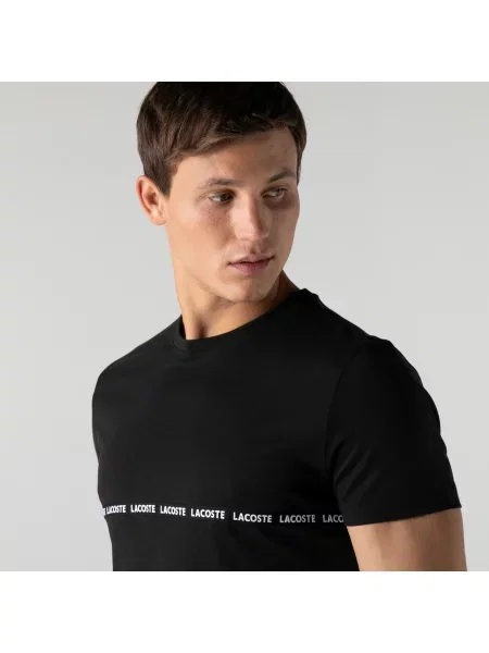 Lacoste футболка чорна