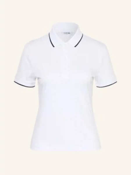 Lacoste Funkcjonalna Koszulka Polo Tennis Heritage weiss białe