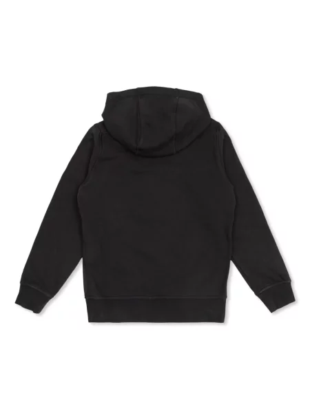 Bluza z kapturem dziecięca Stone Island czarna