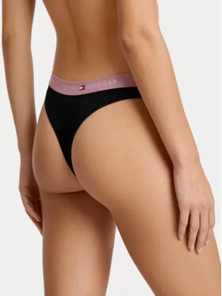 Tommy Hilfiger Tanga szett fekete