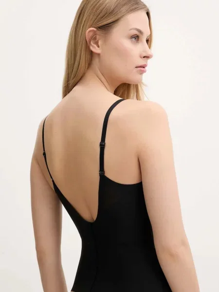 Calvin Klein Underwear body modelujące gładki czarny