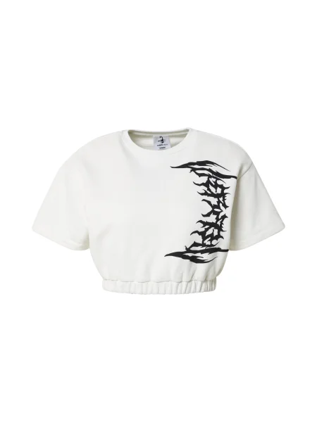 VIERVIER Tricou Marit alb murdar