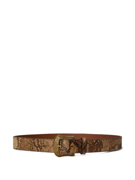 Cu centură curea Lauren Ralph Lauren cu cataramă maro