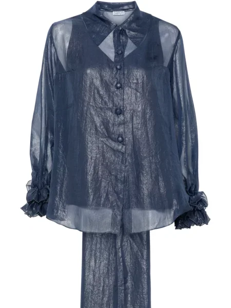 Bluzka Baruni niebieska