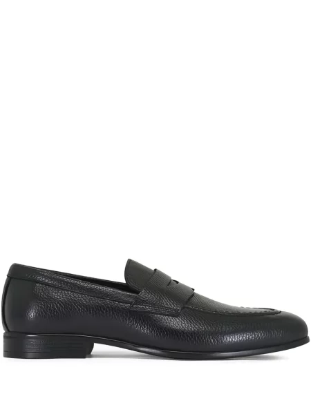Pantofi loafer G. Brown Shoes din piele negru
