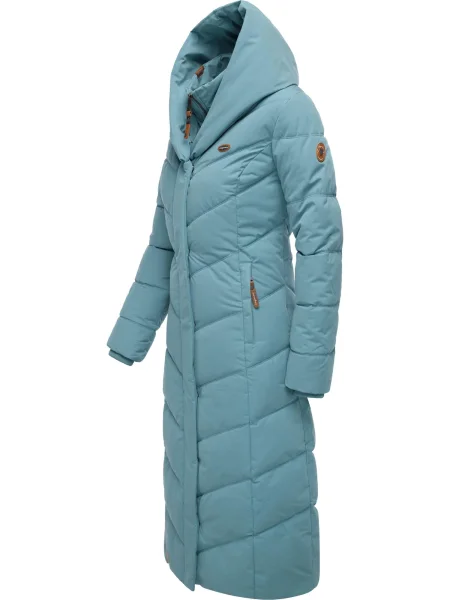 Ragwear Zimski plašč Natalka dimno modra