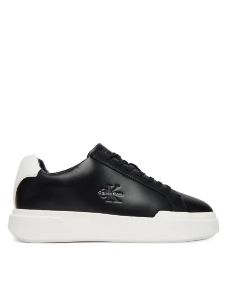Sportcipők Calvin Klein Chunky Cupsole Laceup Lth fekete