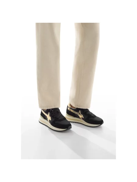 Sneakersy W6yz zamszowe czarne