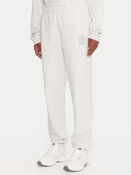 Tommy Jeans Долнище анцуг сив
