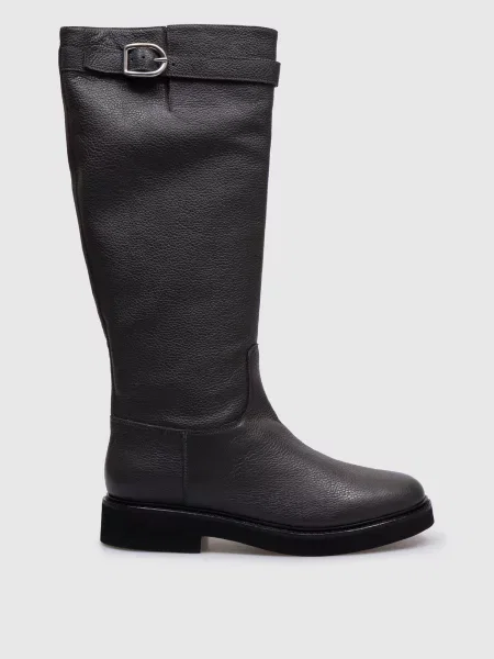 Шкіряні чоботи Doucal's сірі