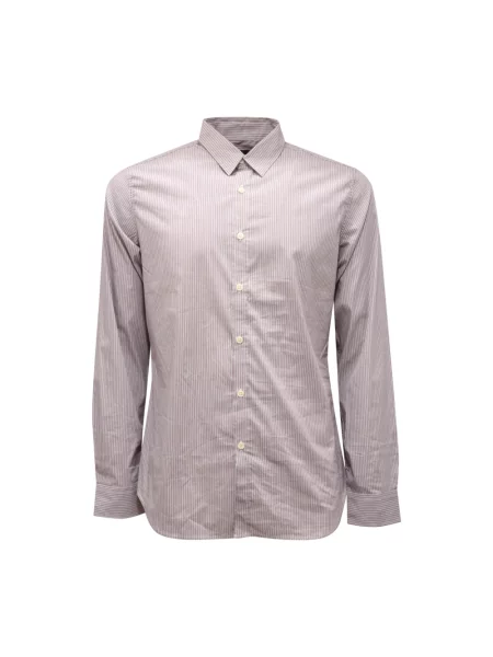 Koszula Ps By Paul Smith w paski z paskiem biała