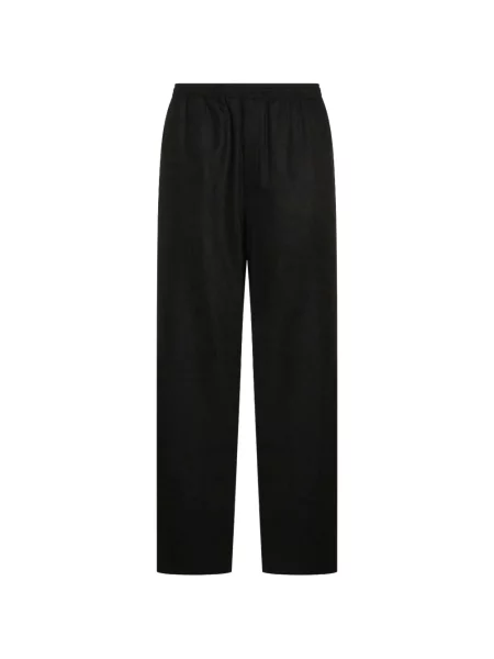 Pantaloni Jil Sander de lână gri