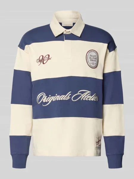 Bluza z kołnierzykiem polo model SALAMANCO' Jack & Jones