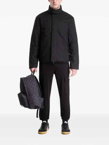 Reversibil geacă Ea7 Emporio Armani negru