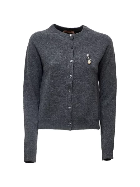 Cardigan N°21 de lână gri