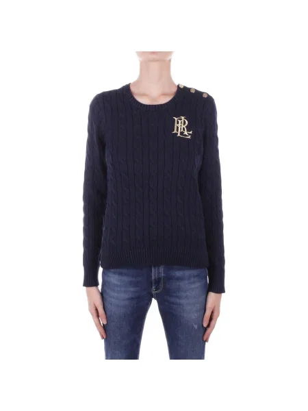 Sveter Lauren Ralph Lauren modrá