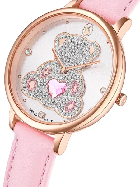 Swarovski ceas TEDDY roz