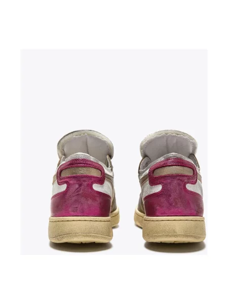Sneakersy Diadora skórzane z przetarciami