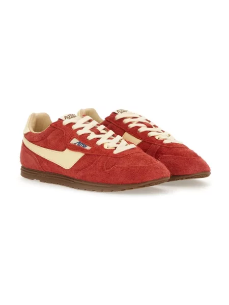 Sneakersy Autry czerwone