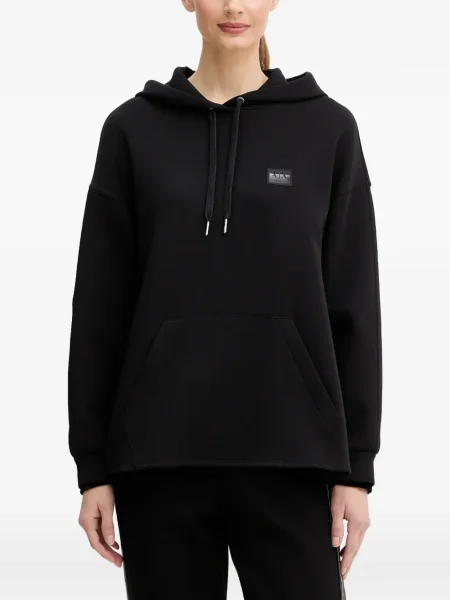 Hanorac cu glugă Armani Exchange negru