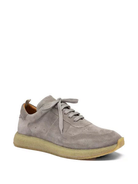 Sneakerși Officine Creative din piele gri