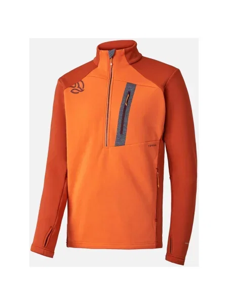 Polar ternua punjak half zip M pomarańczowy