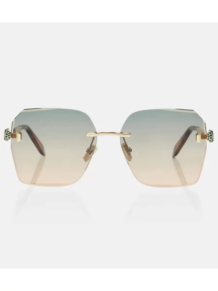Ochelari de soare Bvlgari auriu