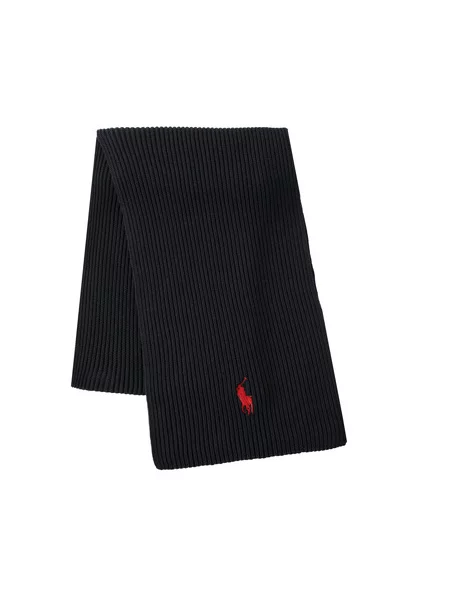 Polo Ralph Lauren šal črna