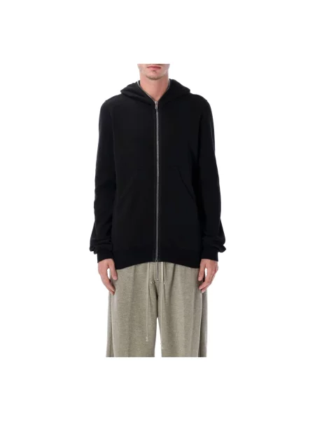 Bluza z kapturem Rick Owens czarna