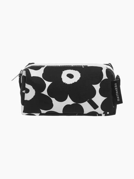 Marimekko kozmetikai táska 9 x 18 x 7 cm fekete