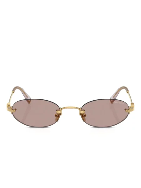 Ochelari de soare Miu Miu Eyewear auriu