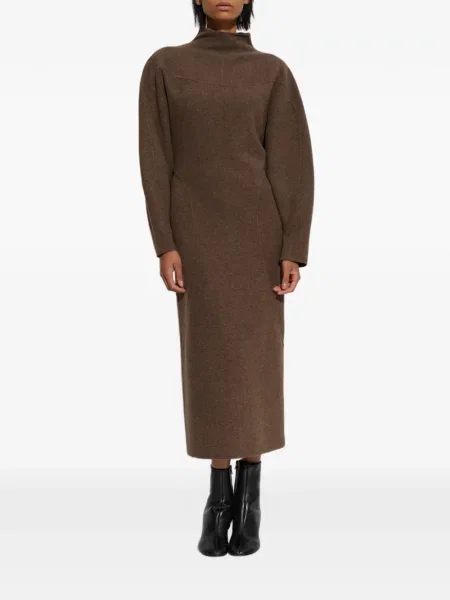 Rochie Max Mara de lână maro