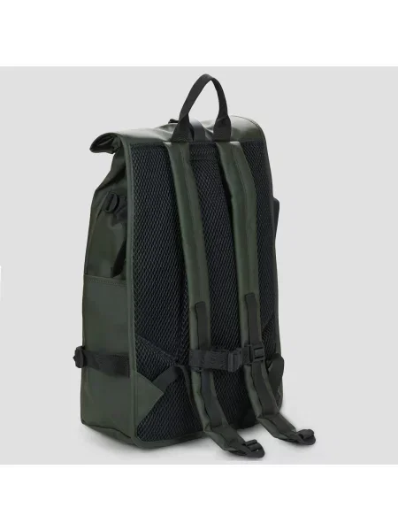 Mestský batoh Rains Rolltop Rucksack Large 23 l green zelená