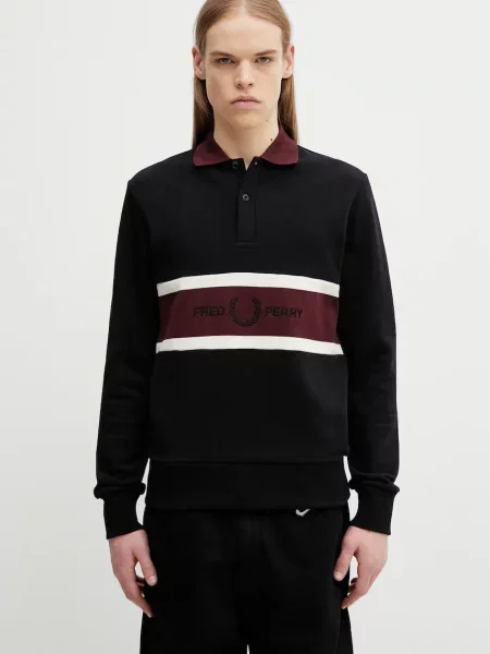 Tricou mânecă lungă Fred Perry